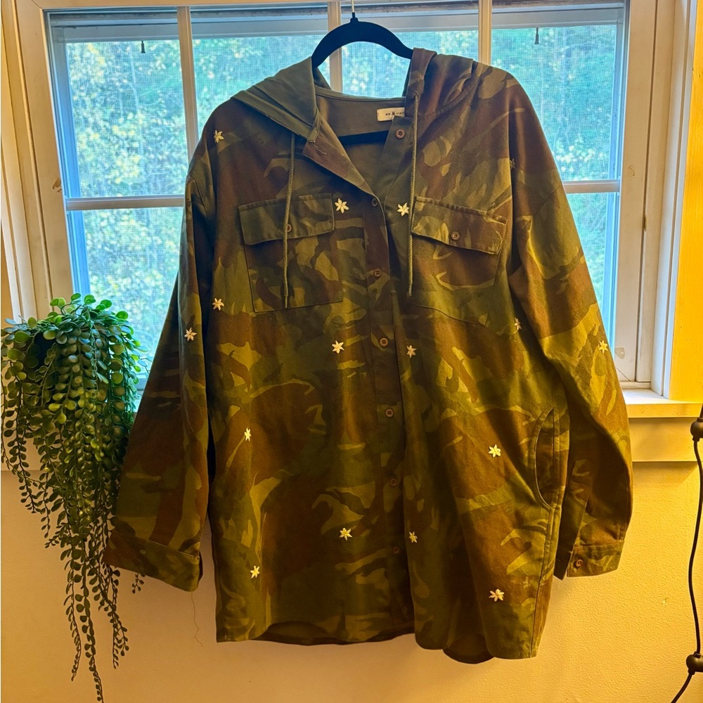 Camouflage Utility Jacket - image 1